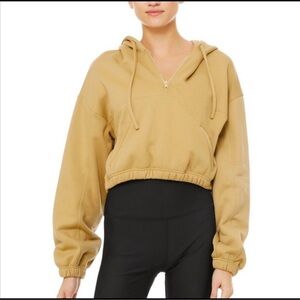 Alo Stadium Half Zip Hoodie